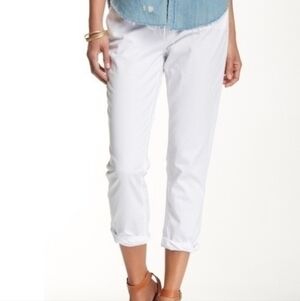 MOTHER Pants The Dropout in White‎